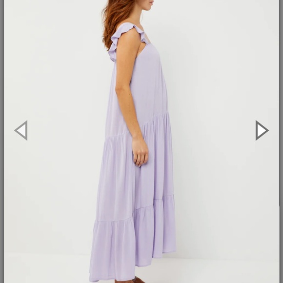 BB DAKOTA BY STEVE MADDEN TIERED MATERNITY DRESS NWOT - Picture 4 of 12